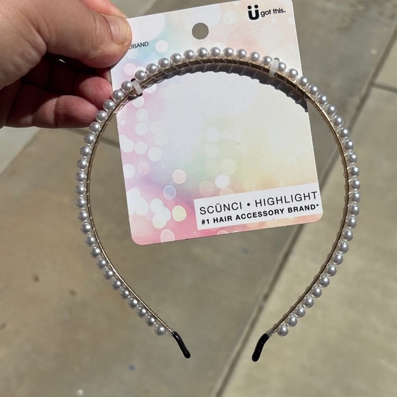 scunci Other - Scunci Highlight Pearl Hairband